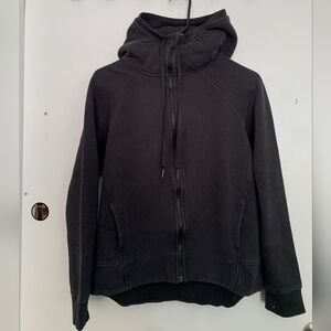 lululemon athletica Black Cowl Neck Sweater